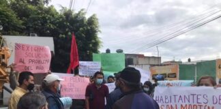 Habitantes de San Martín exigen a la SIOP compromiso sin cumplir