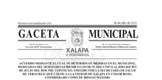 Emite Ayuntamiento medidas de prevención ante Semáforo Rojo en Xalapa