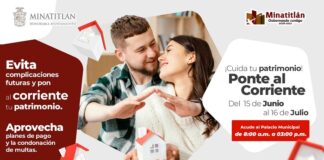 Última semana del programa «Ponte al Corriente en el pago del Predial 2021 en Minatitlán
