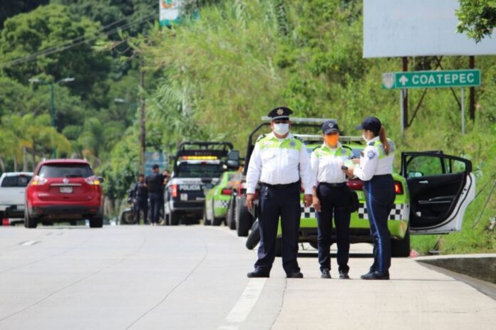 Operativo radar sobre el bulevar Xalapa-Coatepec