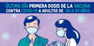 Concluye en Cosoleacaque aplicación de vacuna anti Covid-19 grupo etario de 30 a 39 años