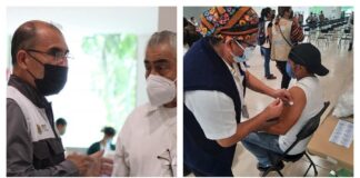 Avanza vacunación contra COVID-19 en Minatitlán