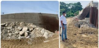 Avanza la construcción de Puente en «La Providencia» en Minatitlán Construcción del puente La Providencia