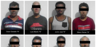 Capturan a ocho presuntos integrantes del CJNG, en Coatzacoalcos
