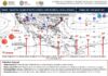 Cruza Veracruz onda tropical con lluvias en la zona sur; en proceso de formación un probable ciclón Onda Tropical 18 cruza el sur de México