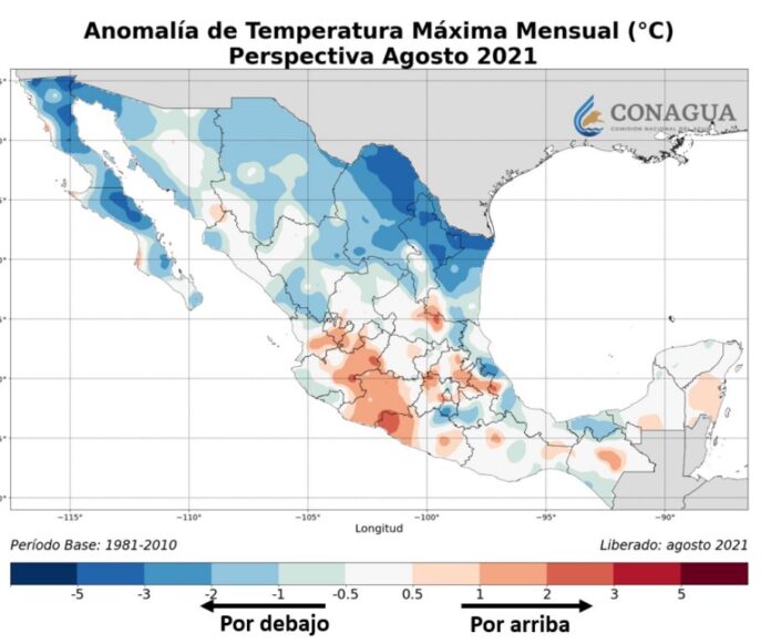 Pronostican agosto más caluroso de lo normal y poca lluvia en el sur de Veracruz