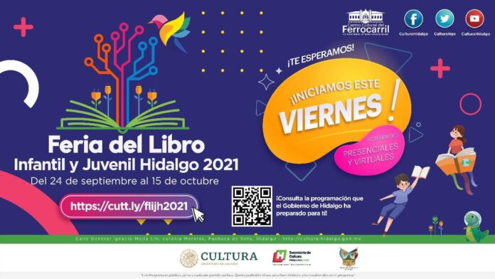 FERIA DEL LIBRO INFANTIL Y JUVENIL HIDALGO 2021