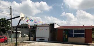 Rehabilitan aula móvil en la primaria “Ejército Mexicano”