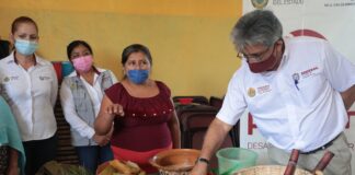 Suma esfuerzos Gobierno del Estado para resolver problemáticas de bienestar, en Soteapan