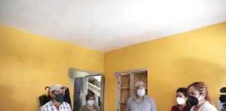 197 familias aseguran su patrimonio con cuartos-dormitorio, pisos y techos firmes de SEDESOL