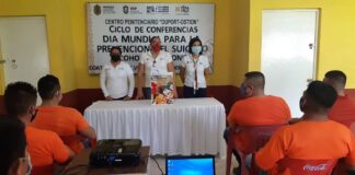 Imparte SSP conferencias virtuales para la Prevención del Suicidio, a la población de los 17 Centros Penitenciarios en Veracruz.
