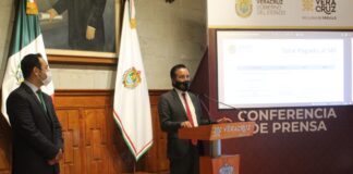 Presenta Gobernador avance del saneamiento financiero de Veracruz: 5 mil mdp en 3 años