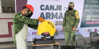 Recolecta SSP-SEDENA 268 armas de fuego y más de 257 mil municiones en campaña estatal de canje de amas