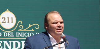 Movimiento Ciudadano hace presencia en la Guardia de Honor