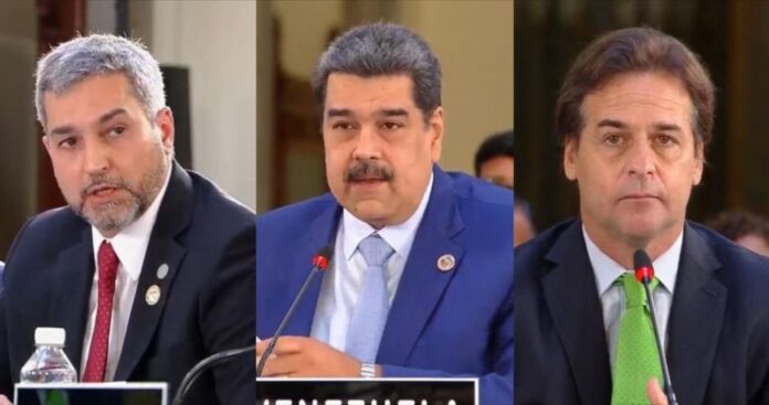 abdo-benitez-lacalle-pou-nicolas-maduro-celac-mexico