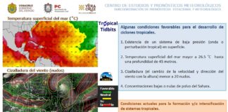 Pronostican lluvias para el sur de Veracruz; vigilan depresión tropical 15-E