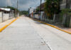 Concluye la pavimentación con concreto hidráulico en la calle Francisco Javier Mina