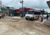 Reinicia circulación vial en tramo de Avenida Justo Sierra en Minatitlán