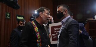 Jorge Triana y Fernández Noroña casi llegan a los golpes en San Lázaro