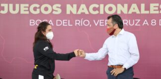Gobernador Cuitláhuac García reconoce a deportistas profesionales y les refrenda su apoyo