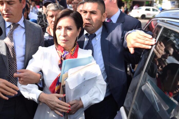 Rosario-Robles-en-el-juzgado-del-Reclusorio-Sur.-Foto-Eduardo-Miranda