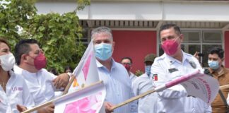 Da SSP banderazo de arranque del programa “Transporte Mujer Segura”, en Xalapa