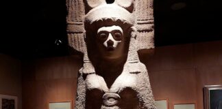 Amajac la escultura prehispánica para sustituir definitivamente a Colón en Paseo de la Reforma