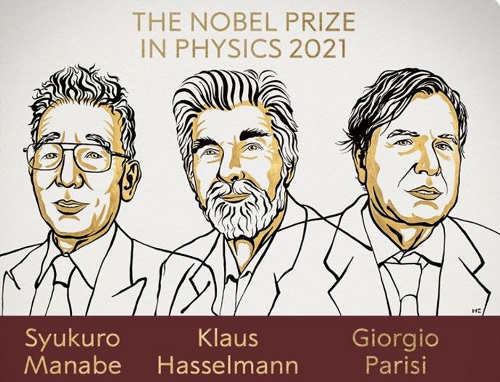 nobel fisica 2021 1 Nobel de Física 2021 para Syukuro Manabe, Klaus Hasselmann y Giorgio Parisi, los teóricos de los sistemas complejos