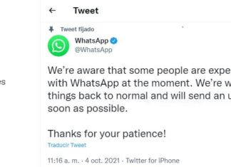 WhatsApp ofrece disculpas; sigue colapso en Facebook, Instagram y Messsenger WhatsApp ofrece disculpas