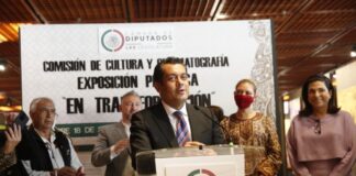 En San Lázaro, inaugura Sergio Gutiérrez Luna exposición del artista minatitleco Pedro Trueba