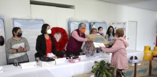 Reciben mujeres en situación de vulnerabilidad enseres para fortalecer su entorno
