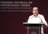 Entrega Veracruz Certificado de empresa verde y responsable a compañías altamente comprometidas con el medio ambiente