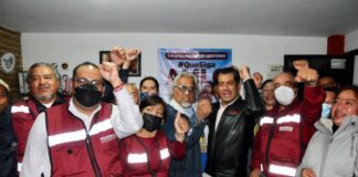 Sergio Gutiérrez Luna con fundadores de Morena: debemos defender obra de AMLO