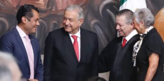 Testifica Sergio Gutiérrez Luna el tercer informe del ministro Arturo Saldívar Sergio Gutierrez Luna, AMLO y Arturo Saldívar