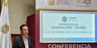 Del 10 de diciembre al 07 de enero, Operativo Guadalupe-Reyes en Veracruz