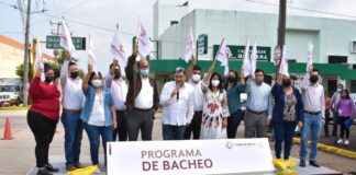 Rehabilitan 690 puntos de Coatzacoalcos con «Programa de Bacheo»