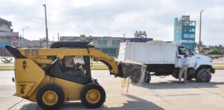 Implementa Ayuntamiento de Coatzacoalcos programa de levantamiento de arena