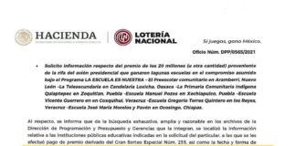 Rifa del avión presidencial, “la estafa aérea”: Julen Rementería