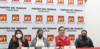 En contra de politizar la justicia en Veracruz se pronuncia el PT. Ni con el Movimiento ni con el Gobierno