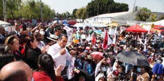 Somos obradoristas, el INE no nos callará; estamos en la lucha con el Presidente Obrador: Sergio Gutiérrez Luna