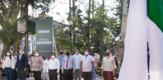 Conmemoran autoridades de Córdoba el Día de la Bandera