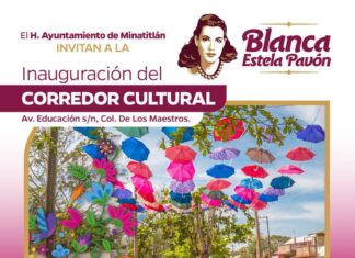 Minatitlán inaugura Corredor Cultural «Blanca Estela Pavón»