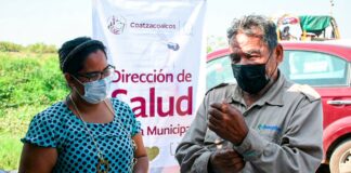 Autoridades municipales de Coatzacoalcos atienden salud de don Alfredo