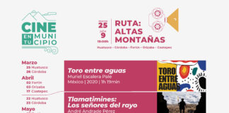 Presenta IVEC el programa Cine en tu Municipio, ruta Altas Montañas