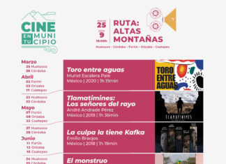 Presenta IVEC el programa Cine en tu Municipio, ruta Altas Montañas