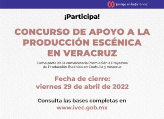 IVEC y Centro Cultural Helénico convocan al tercer Concurso de Apoyo a la Producción Escénica en Veracruz 2022
