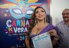 Chikibaby Caballero se registra como candidata a Reina del Carnaval de Veracruz 2022