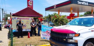 Instala Protección Civil de Minatitlán módulo de atención durante periodo vacacional