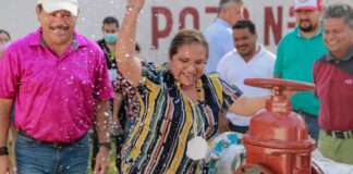 Autoridades de Minatitlán realizan mantenimiento a pozo 22 de la colonia Nueva Mina