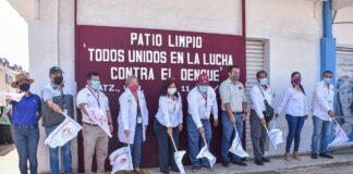 Arranca en Coatzacoalcos Programa Patio Limpio contra dengue, zika y chikungunya